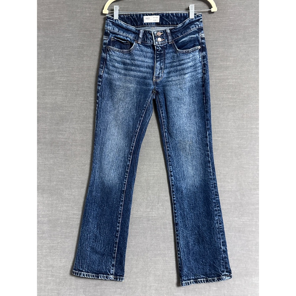 BKE Jeans 25x30 Payton Universal Fit Blue Cotton Tailored‎ Bootcut Mid Rise